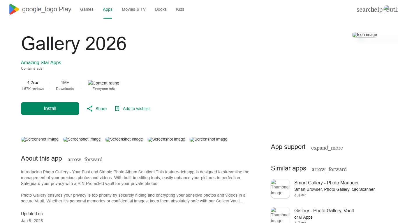 Gallery 2026 - Apps on Google Play